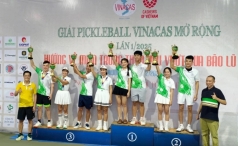 giai pickleball vinacas mo rong 2025 gay quy huong ve mien trung