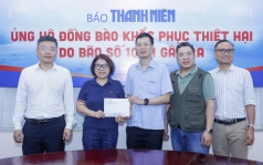 vinacas ung ho 100 trieu dong ho tro dong bao bi thiet hai do bao lut